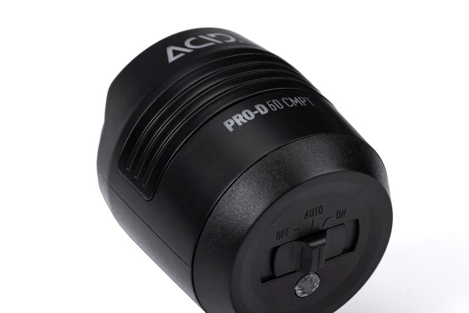 Acid Dynamo Frontlicht PRO-D 50 CMPT - Liquid-Life #Wähle Deine Farbe_Schwarz