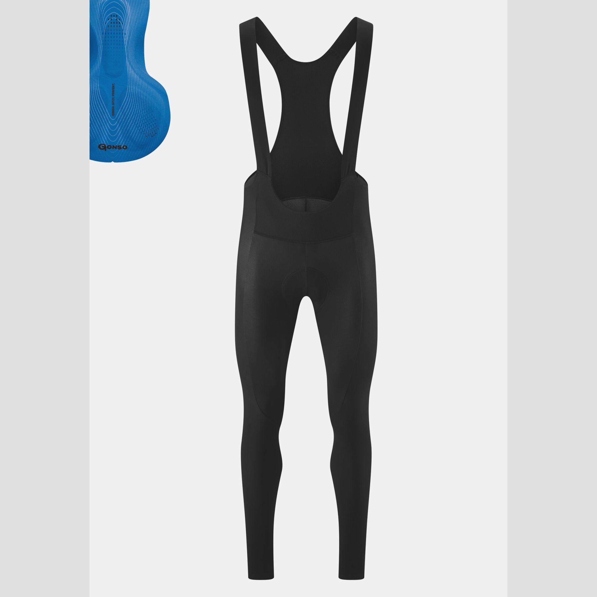 Gonso Sitivo Ti Bibshort lang - Liquid-Life #Wähle Deine Farbe_Blackkydiver