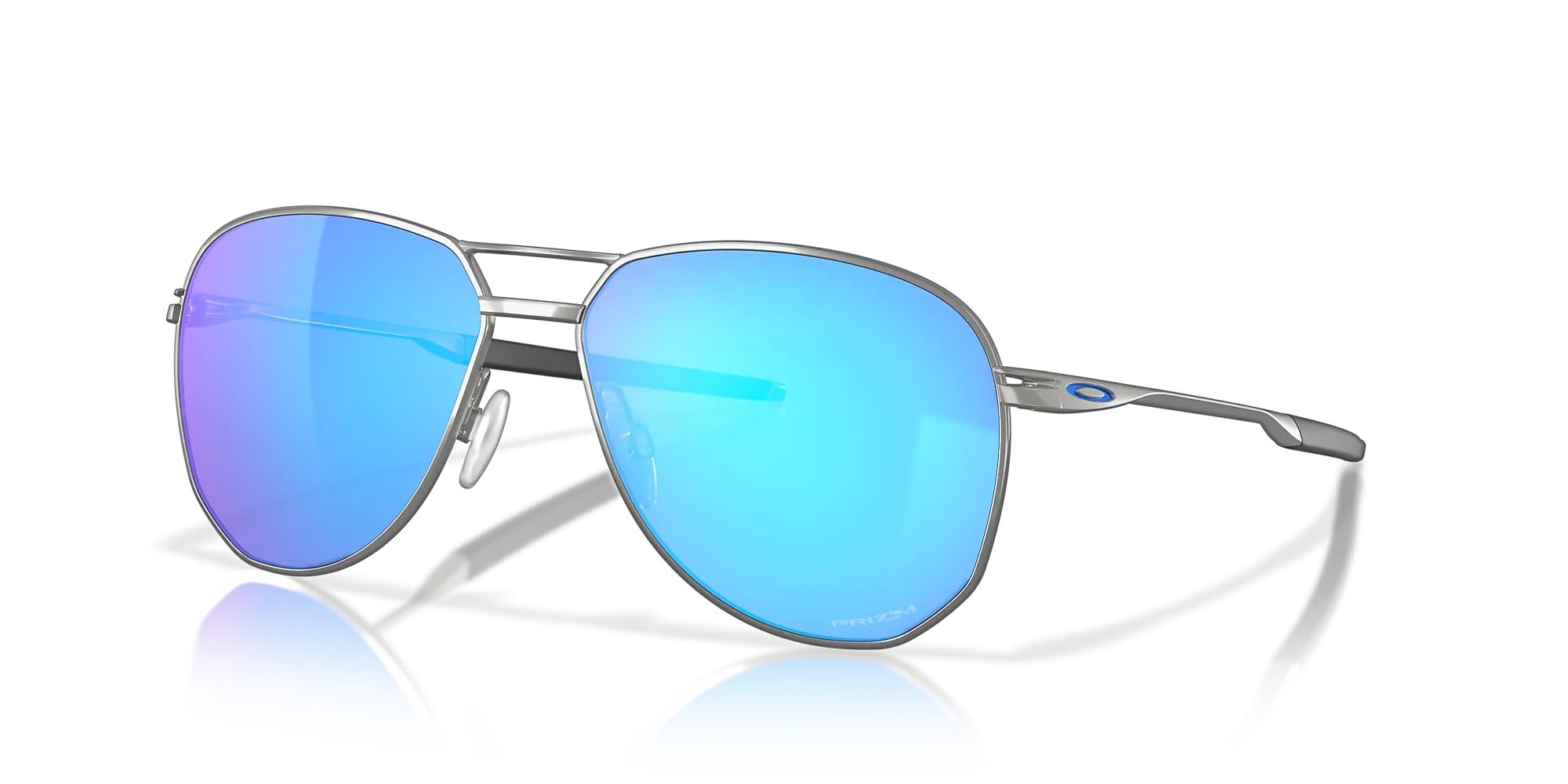 Oakley Contrail - Liquid-Life #Wähle Deine Farbe_Satin Chrome/Prizm Sapphire