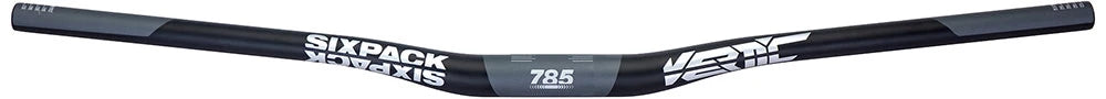 Sixpack Vertic 785 X 31.8 Rise: 20 Carbon - Liquid-Life #Wähle Deine Farbe_Black/Chrome