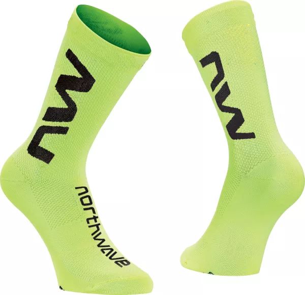 Northwave Extreme Air Sock #Wähle Deine Farbe_Yellow Fluo/Black