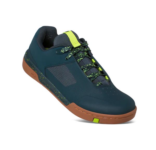 Crankbrothers Stamp Schuh Lace Splatter ltd. #Wähle Deine Farbe_petrol/lime green/gum.