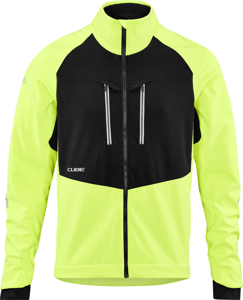 Cube BLACKLINE Softshellja. 365 Safety - Liquid-Life #Wähle Deine Farbe_black yellow