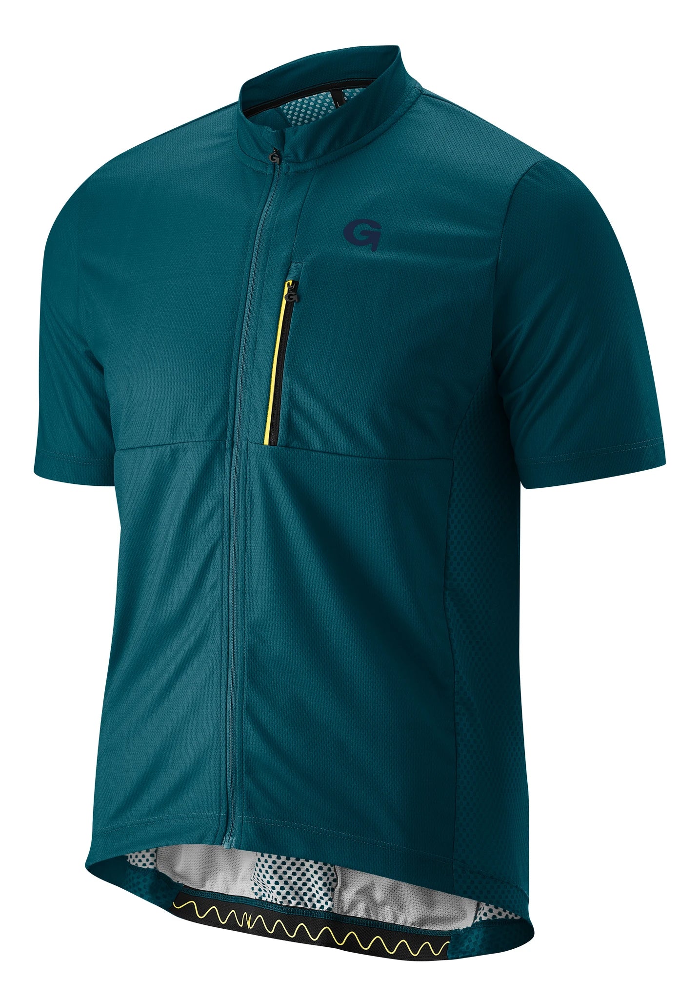 Gonso Ledro Bikeshirt-1/2-FZ - Liquid-Life #Wähle Deine Farbe_torrando teal