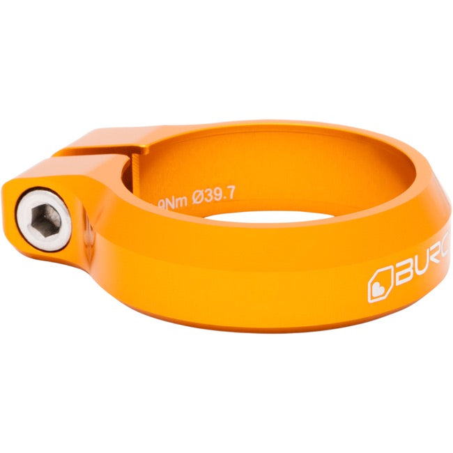 Burgtec Seat Clamp Iron Bro Orange 36.4mm Diameter - Liquid-Life #Wähle Deine Farbe_Iron Bro Orange