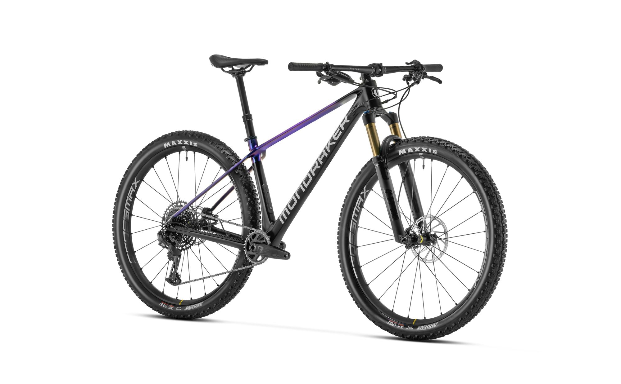 Mondraker Chrono Carbon DC RR Schwarz/Polaris/Silber 2025