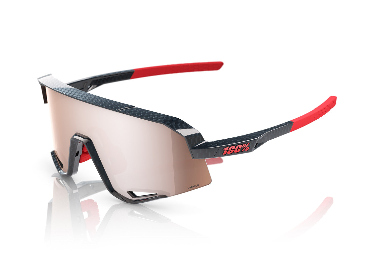 100% Slendale-HiPER Multilayer MirrorLens - Liquid-Life #Wähle Deine Farbe_Carbon Fiber