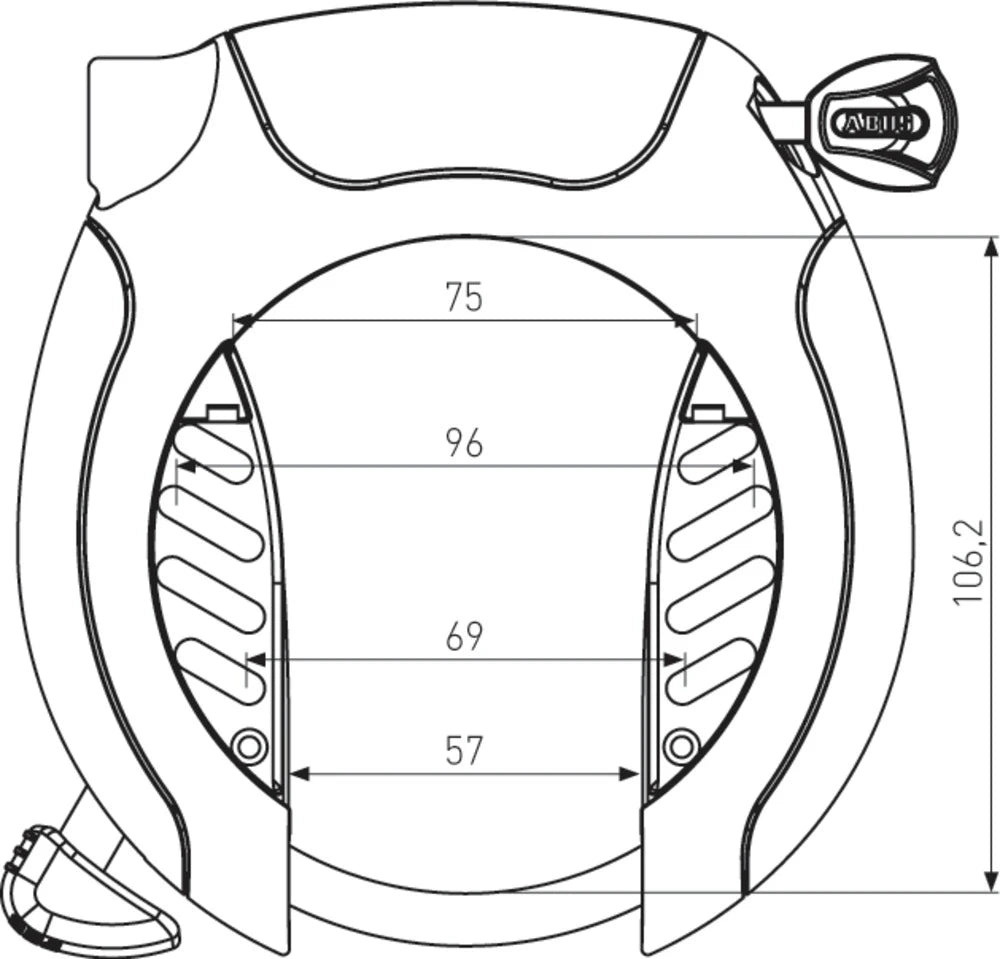 Abus PRO SHIELD XPlus‚Ñ¢ 5955 R
