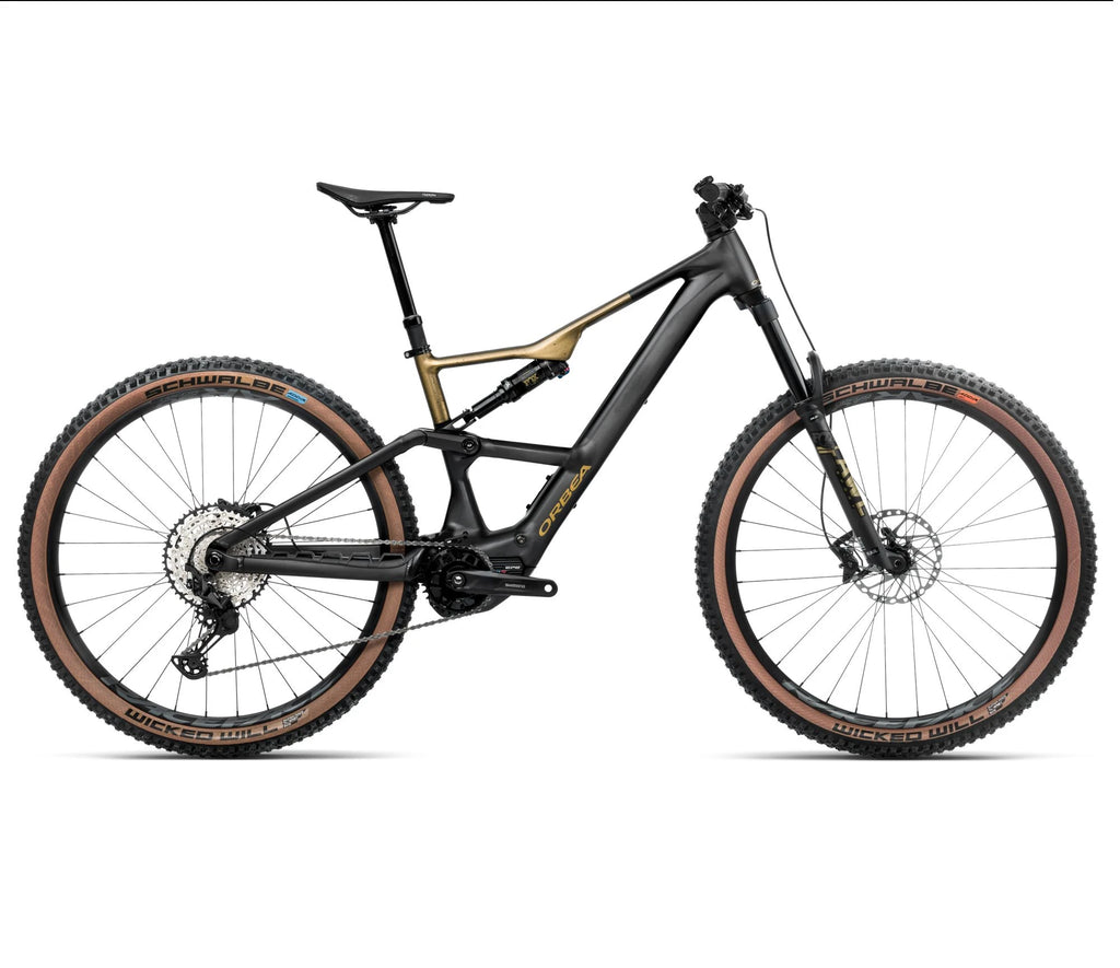 Orbea Rise SL H20 630W Black - Green 2025