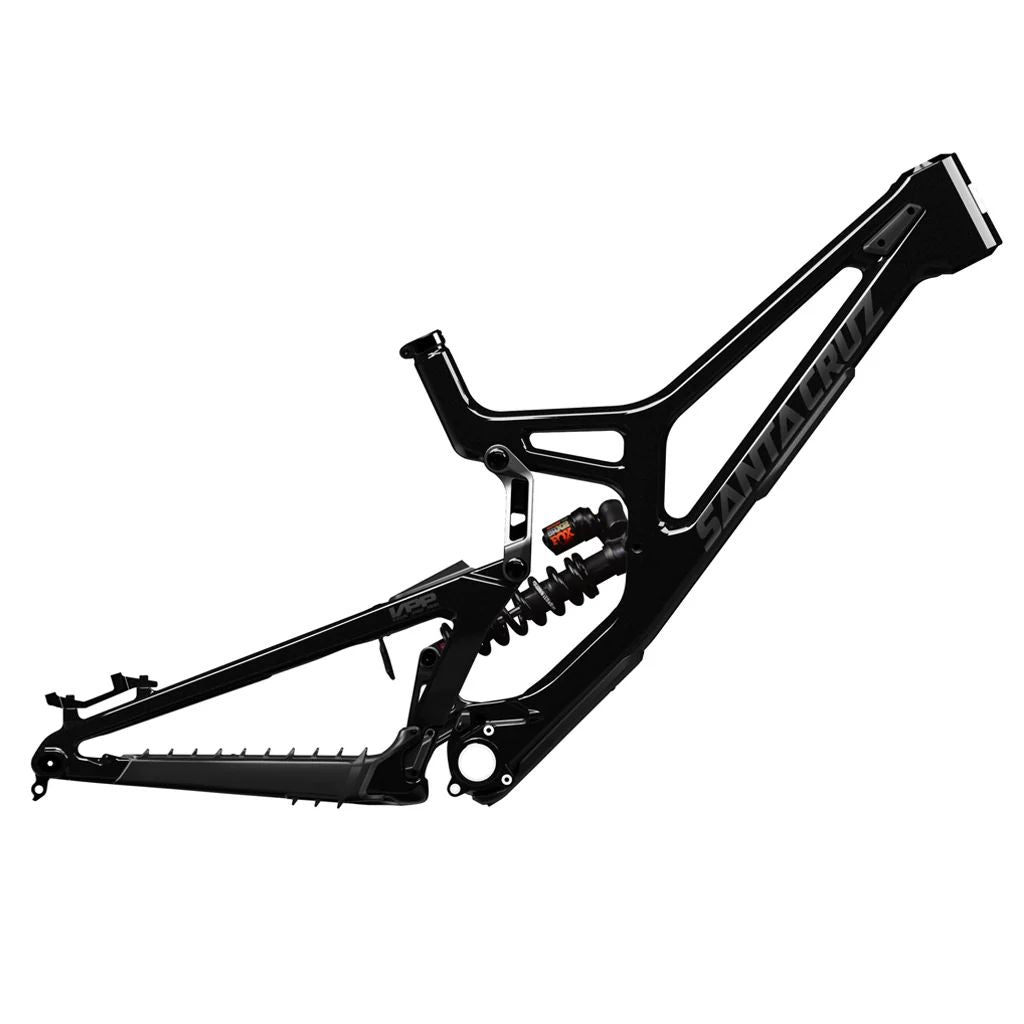 Santa Cruz V10 8 CC 29 Frame - Liquid-Life #Wähle Deine Farbe_Gloss Black Sparkle