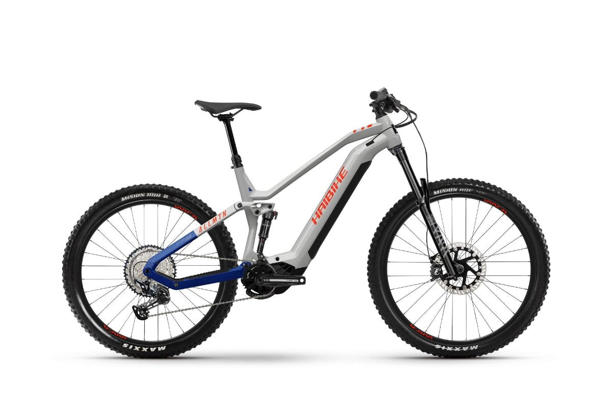 Buy Haibike AllMTN i720 Wh soft grey/red/blue glossy 2025
