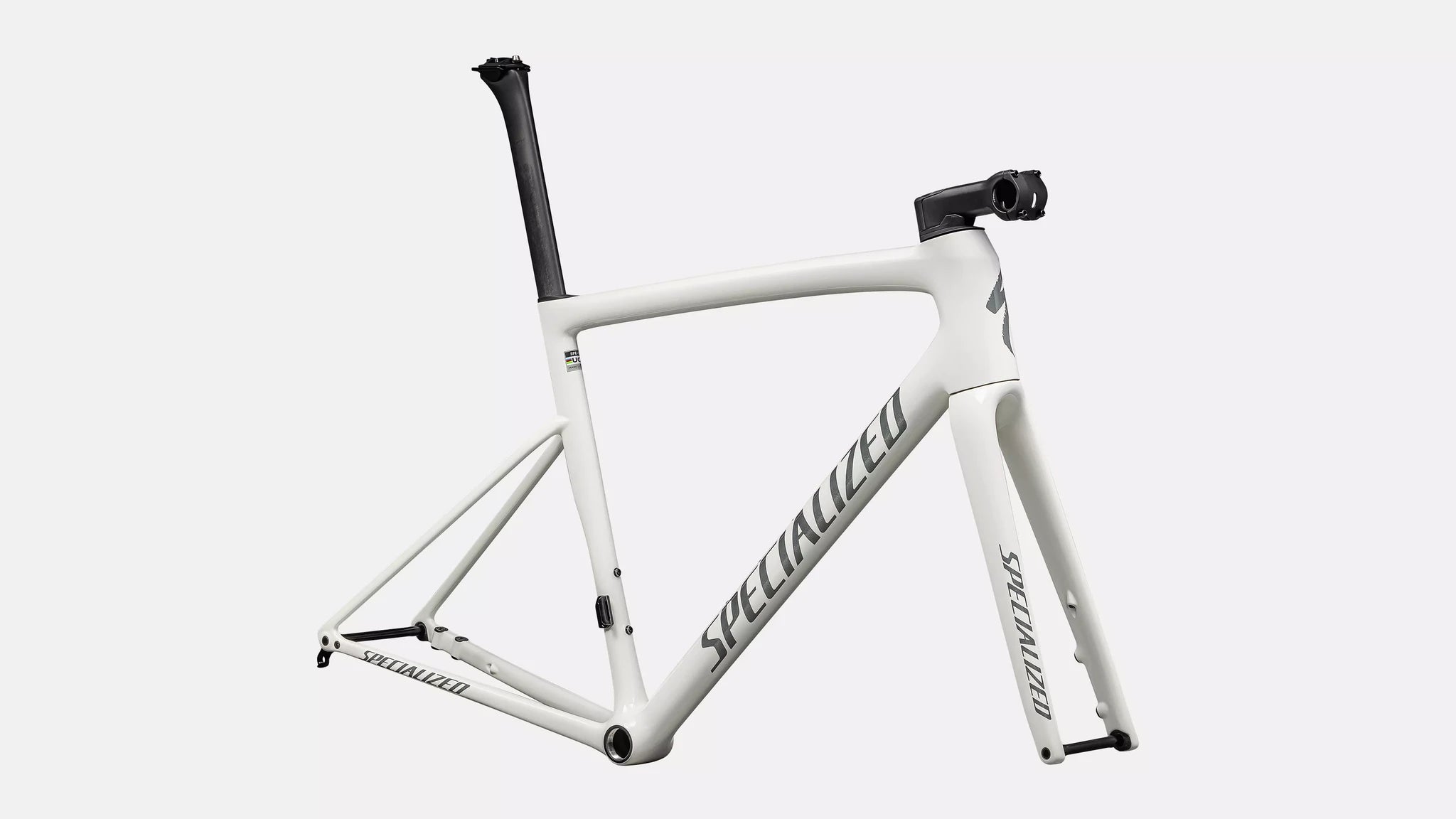 Specialized TARMAC SL8 FRMSET #Wähle Deine Farbe_DUNE WHITE/BLACK PEARL
