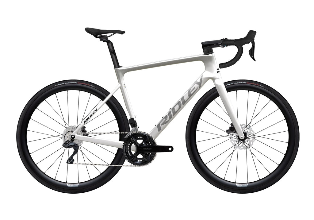 Ridley Falcn 105 DI2 Pearl White Silver 2025