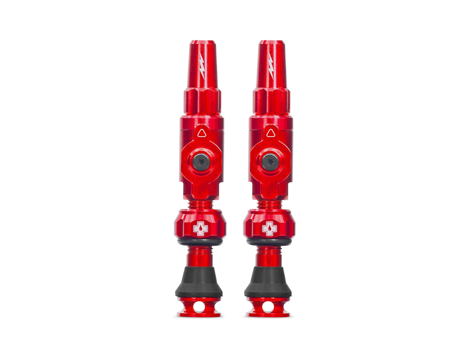 Muc Off Tubeless Valves Big Bore Lite - Liquid-Life #Wähle Deine Farbe_red