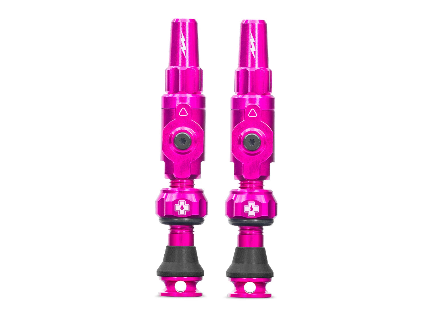 Muc Off Tubeless Valves Big Bore Lite - Liquid-Life #Wähle Deine Farbe_pink