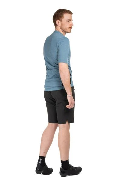 Cube GRAVEL Trikot Full Zip CARGO kurzarm - Liquid-Life #Wähle Deine Farbe_blue