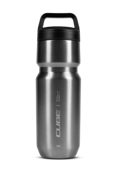 Cube Edelstahlflasche Arc 500 insulated - Liquid-Life #Wähle Deine Farbe_brushed grey