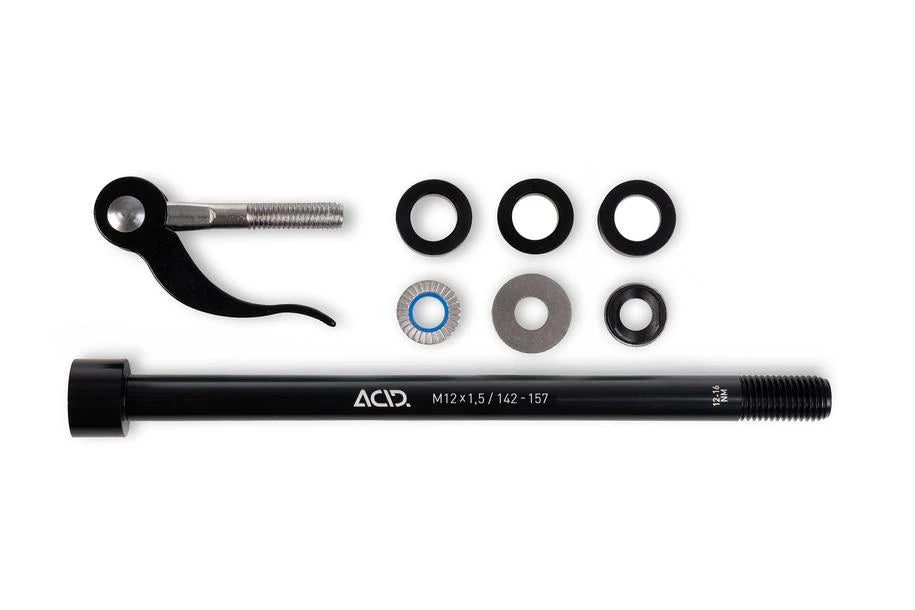 Acid Steckachse M12x1.5 142-157 Fahrradanhänger - Liquid-Life #Wähle Deine Farbe_black