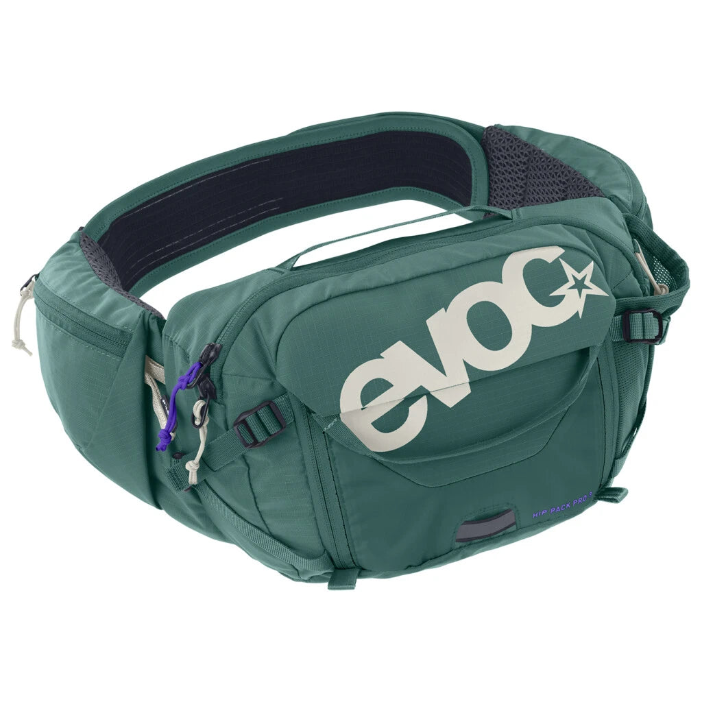 Evoc HIP PACK PRO 3 + HYDRO BLADDER - Liquid-Life #Wähle Deine Farbe_bottle green