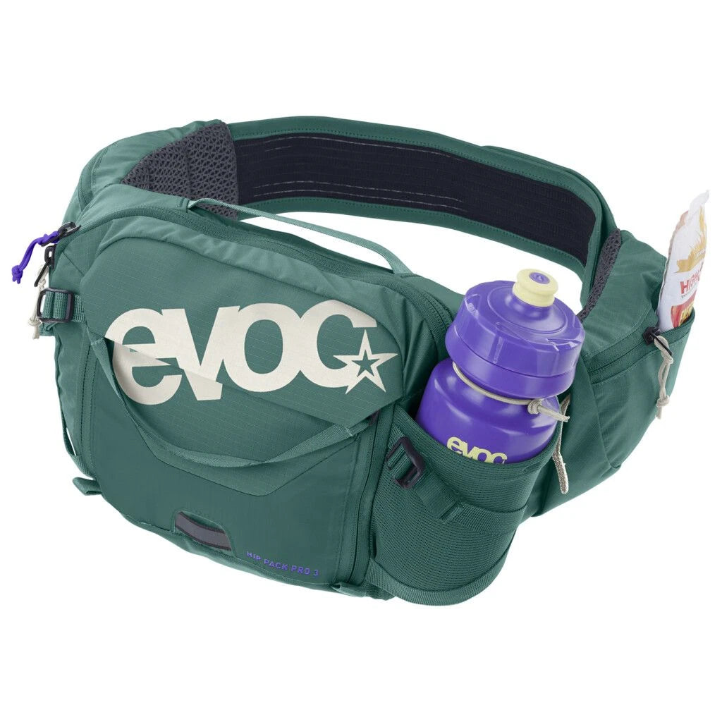 Evoc HIP PACK PRO 3 + HYDRO BLADDER - Liquid-Life #Wähle Deine Farbe_bottle green