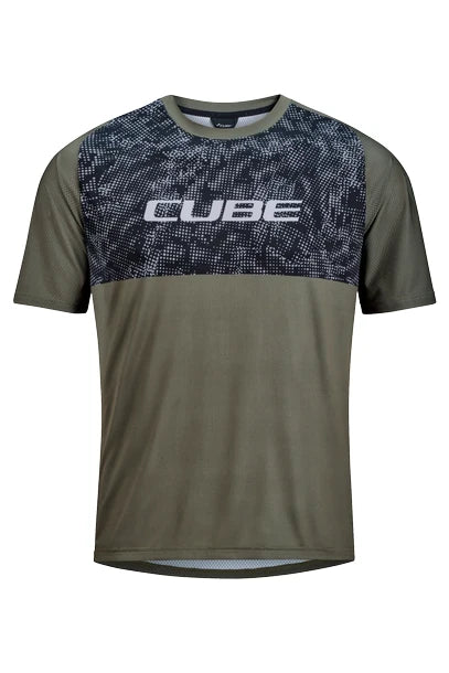 Cube MTB Trikot Matrix TM kurzarm - Liquid-Life #Wähle Deine Farbe_reed green