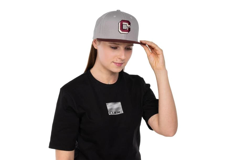 Cube Cap The Embossed - Liquid-Life #Wähle Deine Farbe_grey´n´bordeaux