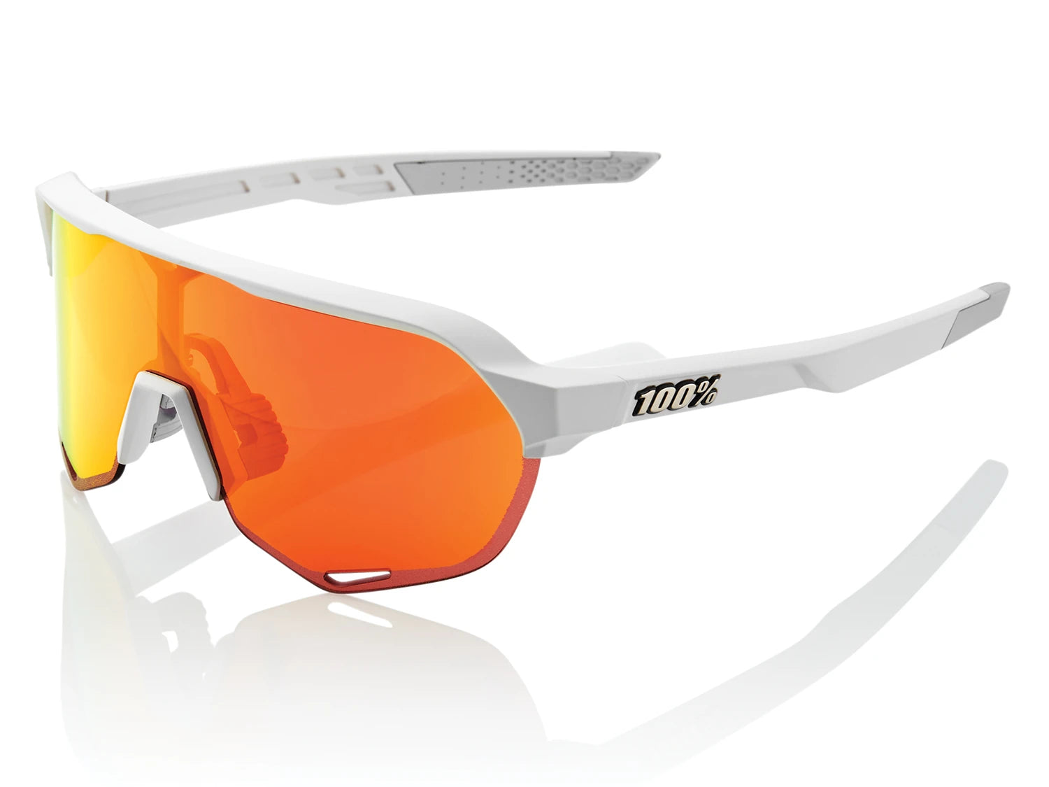 100% S2 - HiPER Mirror Lens - Liquid-Life #Wähle Deine Farbe_S. Tact Off White/Red