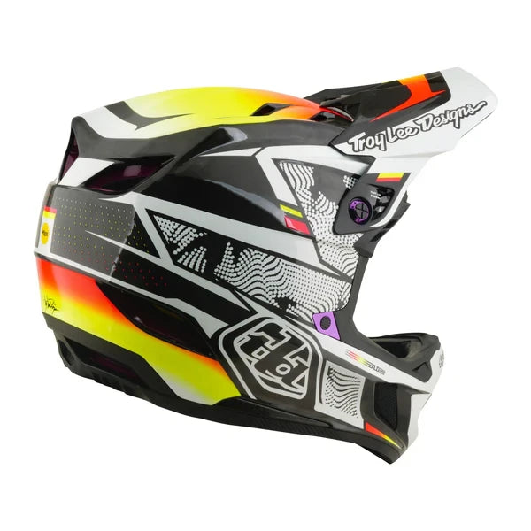 Troy Lee Designs D4 Carbon Mips Helm Lined Up - Liquid-Life #Wähle Deine Farbe_black