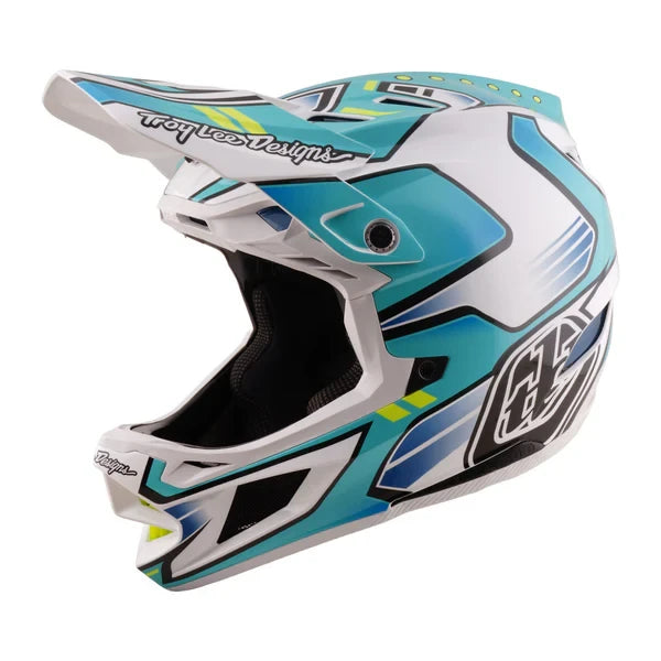 Troy Lee Designs D4 Composite Mips Helm Crest - Liquid-Life #Wähle Deine Farbe_real teal