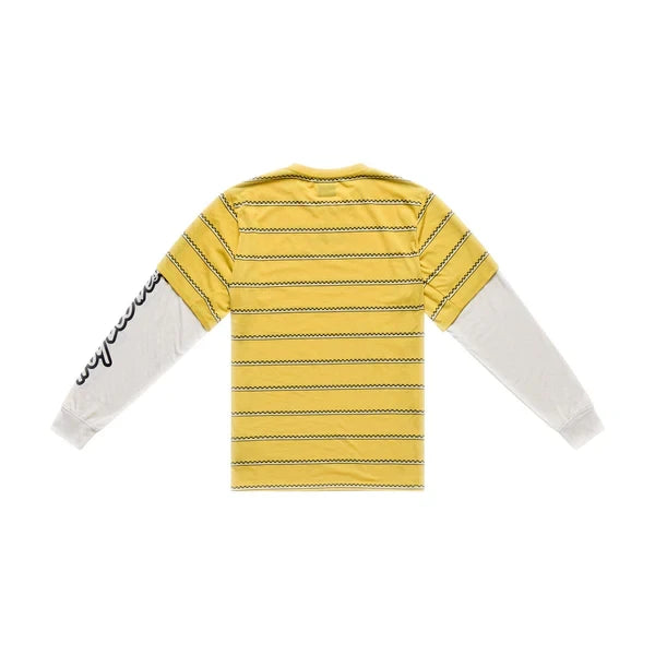Troy Lee Designs Skyline Fakie Ride Langarm Shirt Stripe - Liquid-Life #Wähle Deine Farbe_butter