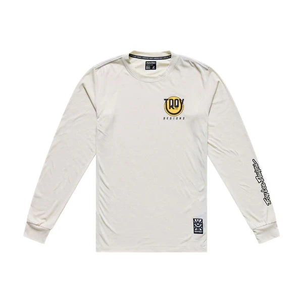 Troy Lee Designs Skyline Ride Langarm Shirt Happy Kids - Liquid-Life #Wähle Deine Farbe_pumice