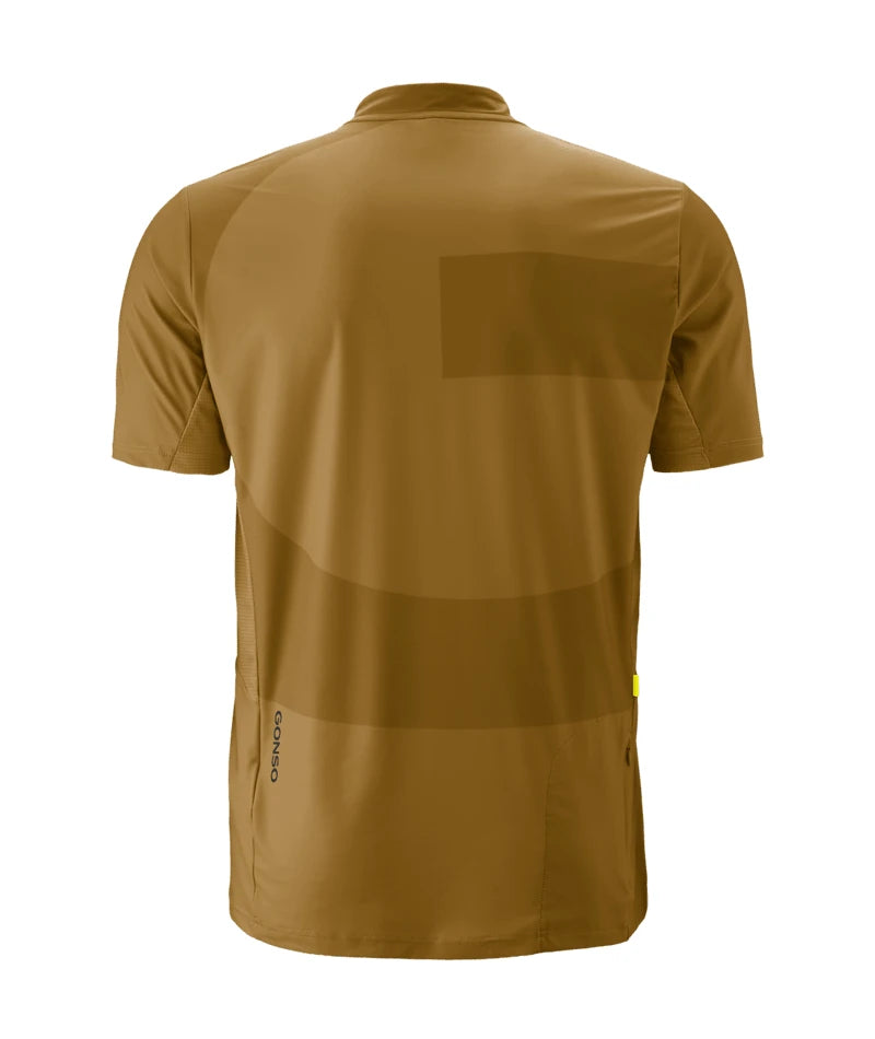 Gonso Adventure Jersey Halfzip Männer - Liquid-Life #Wähle Deine Farbe_baked pretzel