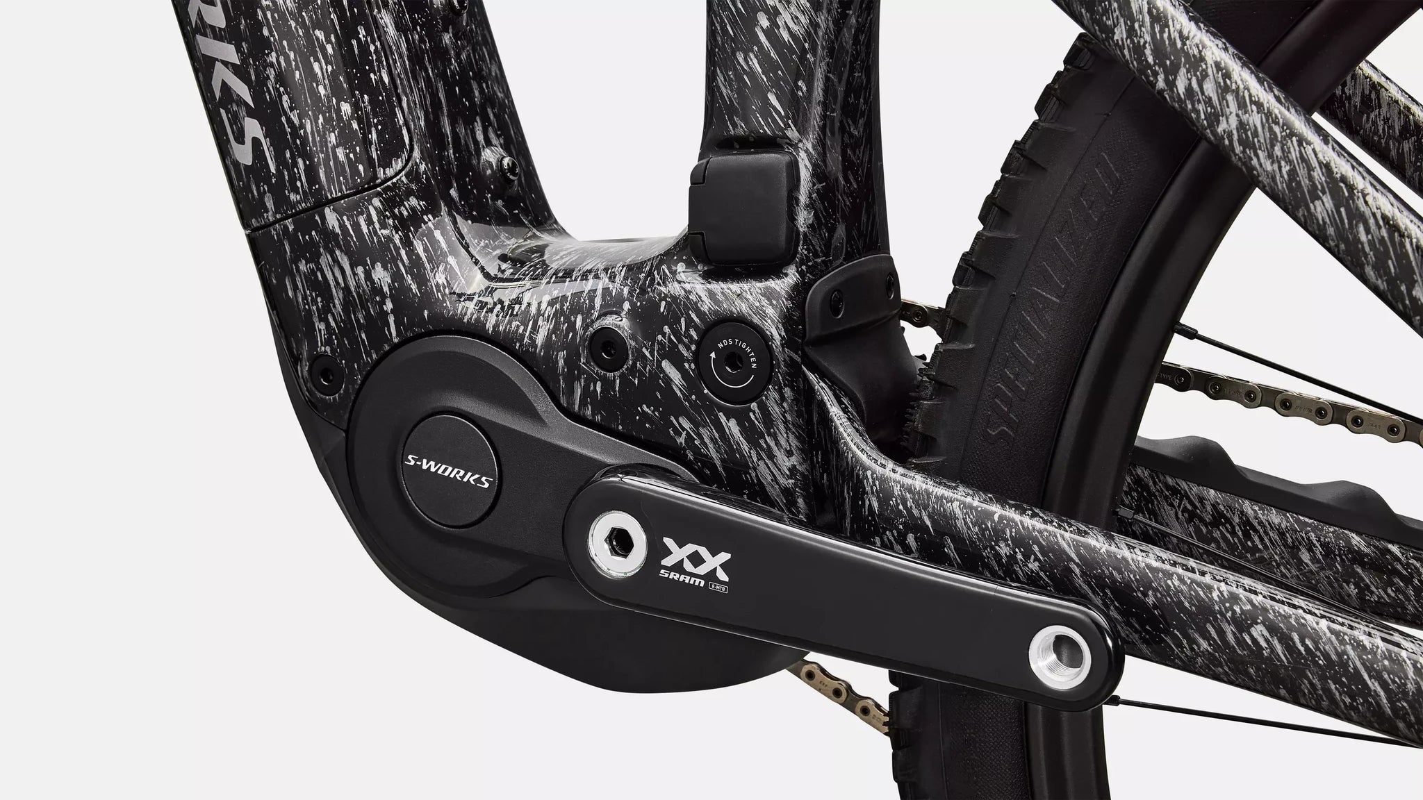 Specialized Levo R S-Works Gloss Shadow Sliver Speckle Carbon/Silver Dust 2026