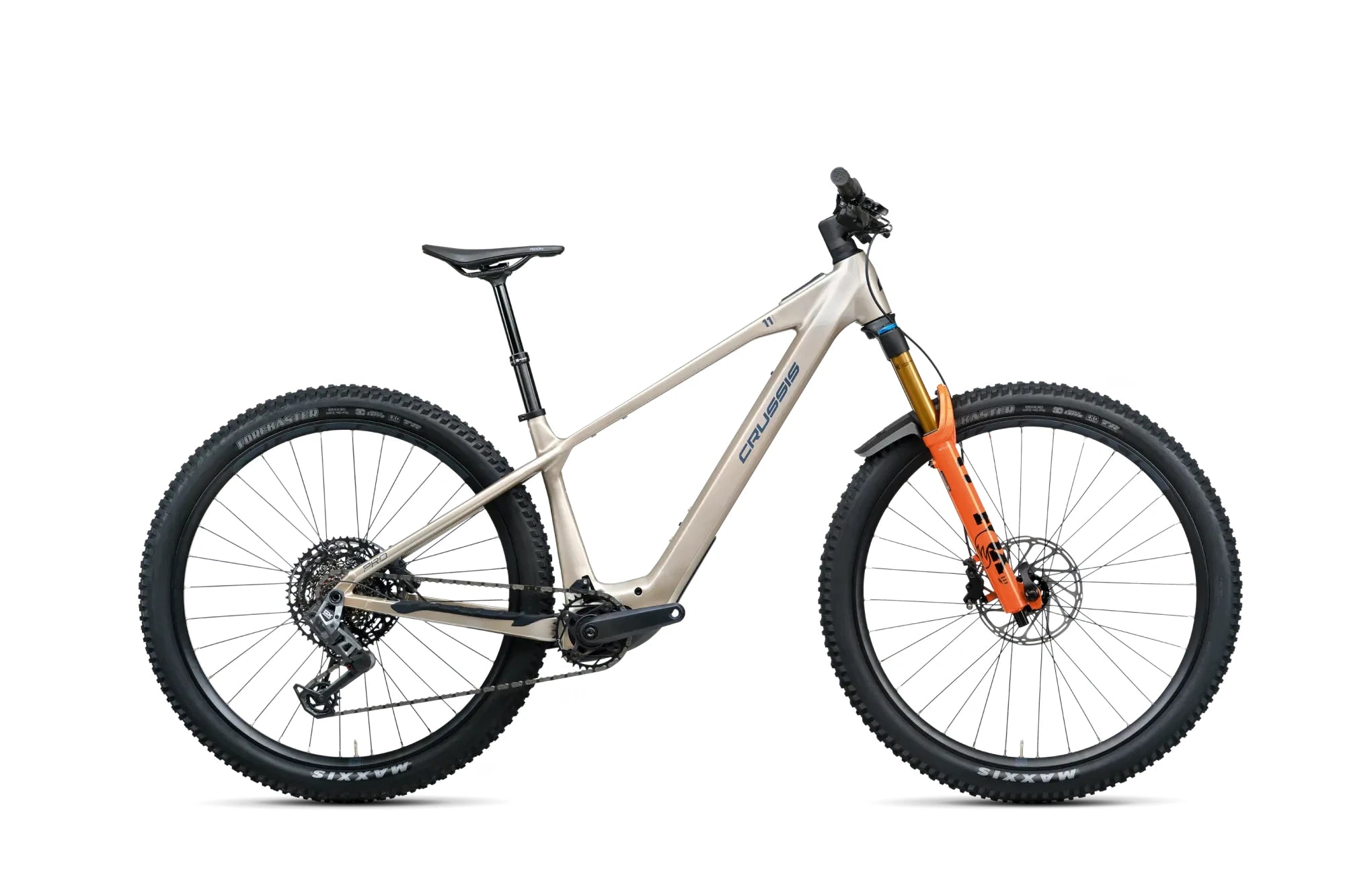 Crussis e-Hard 11.11-PRO (600 Wh) white/silver 2026