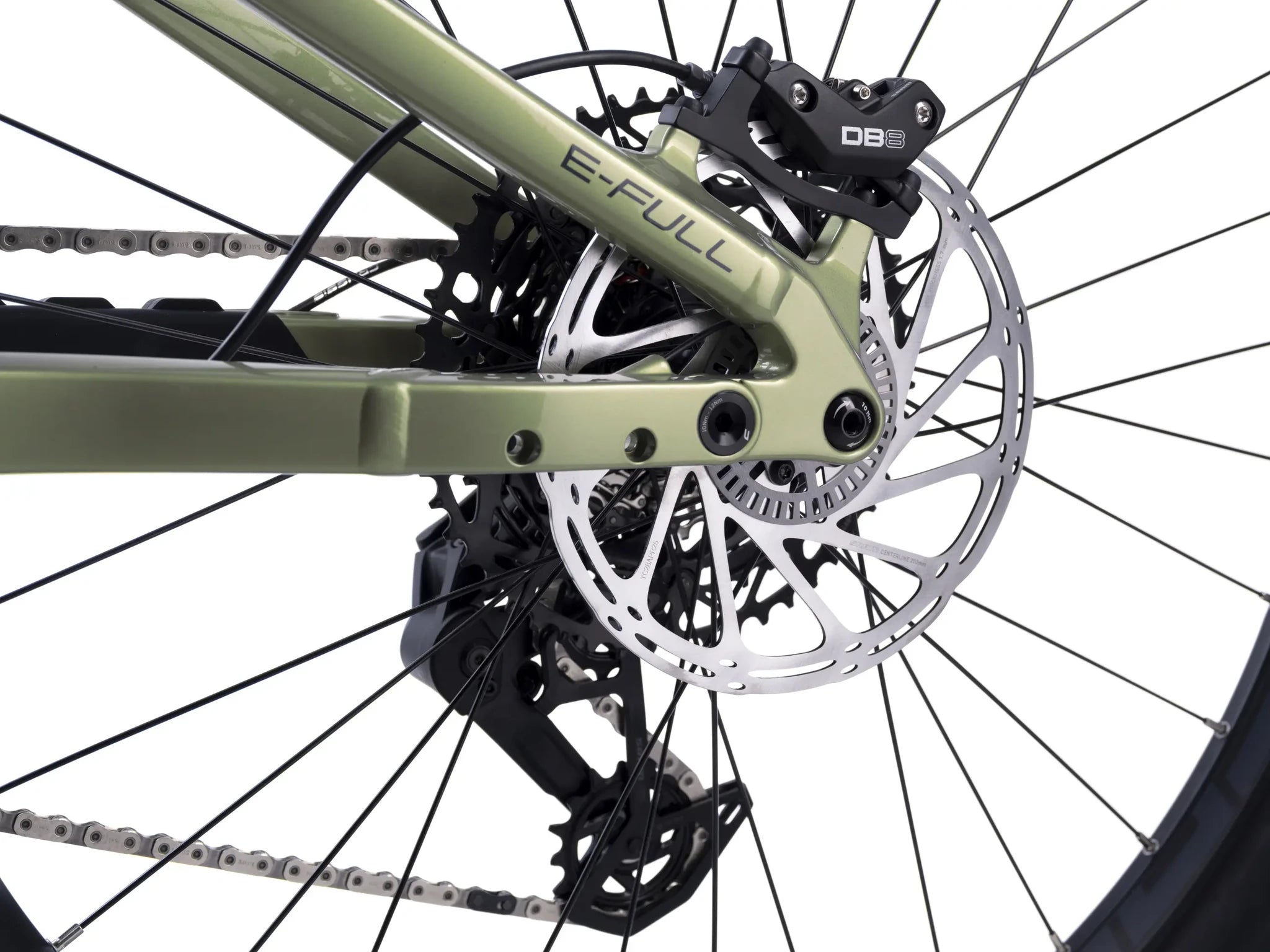 Crussis e-Full 11.11-(600 Wh) green/grey/silver 2026