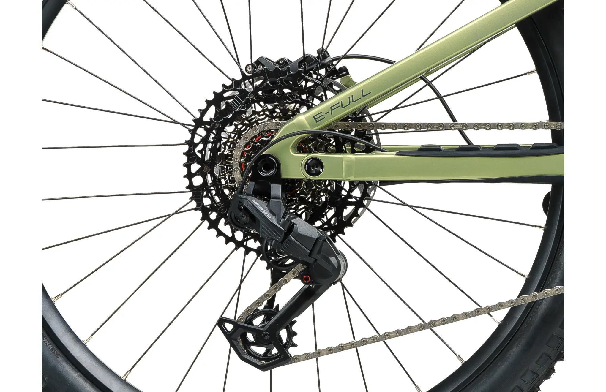 Crussis e-Full 11.11-(800 Wh) green/grey/silver 2026