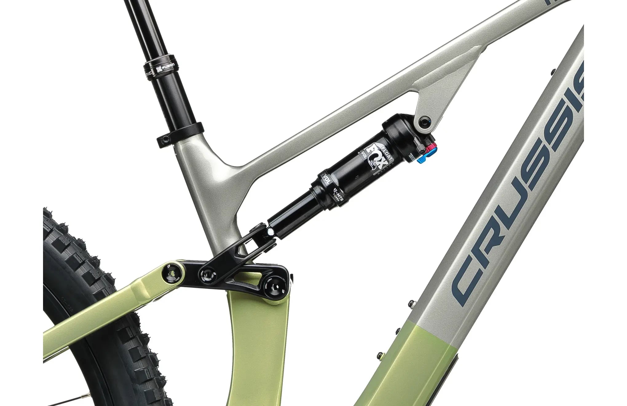 Crussis e-Full 11.11-(800 Wh) green/grey/silver 2026