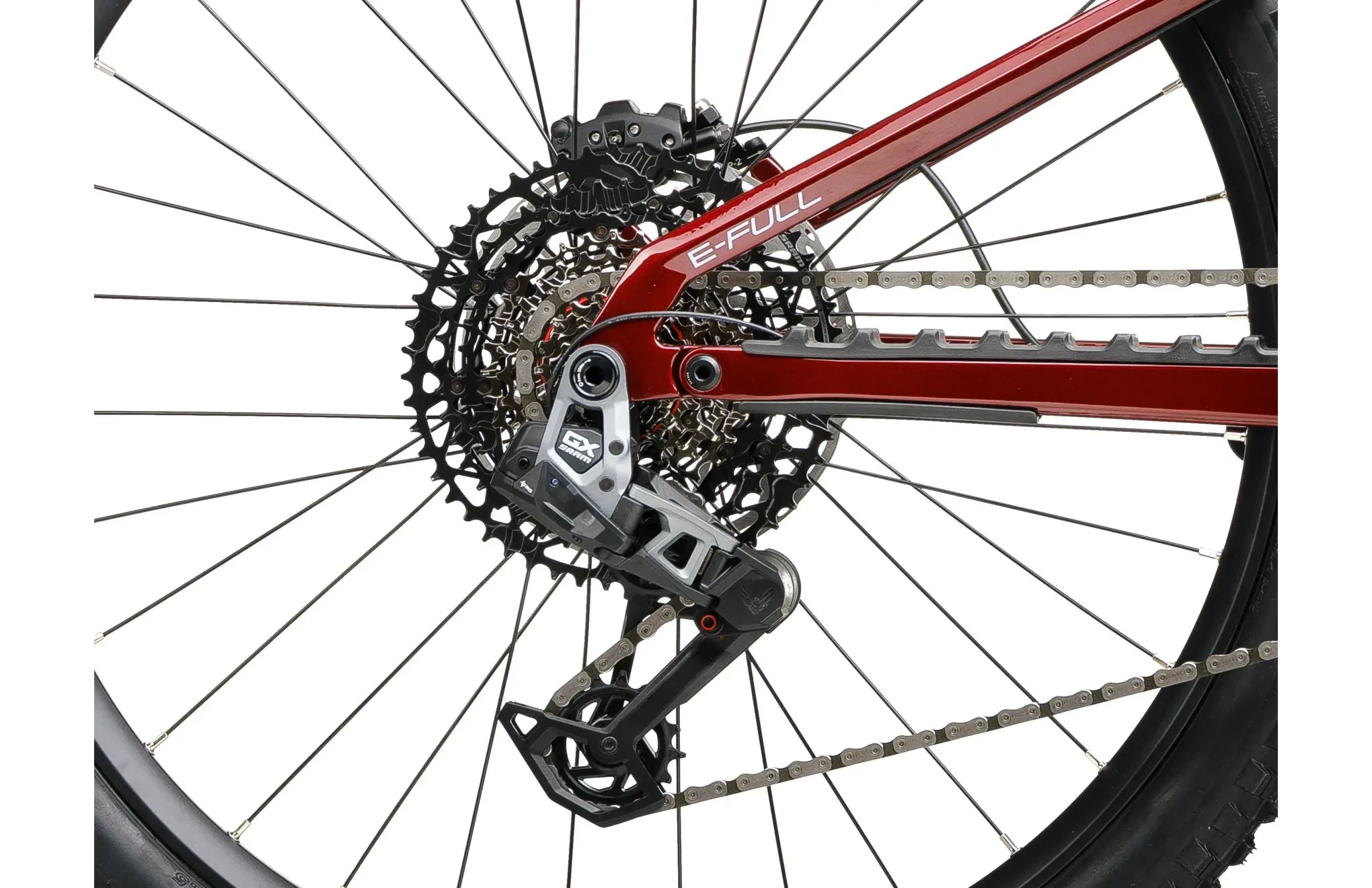 Crussis e-Full 12.11-(800 Wh) red/black 2026