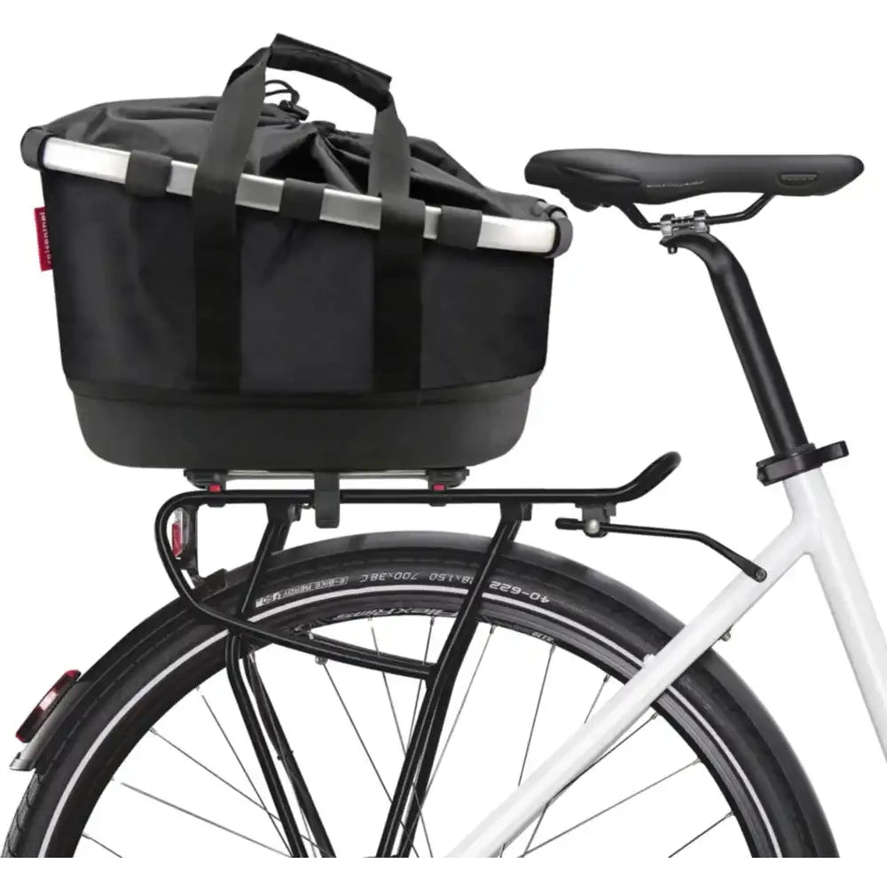 Klickfix Fahrradkorb GT - Liquid-Life #Wähle Deine Farbe_black/silver
