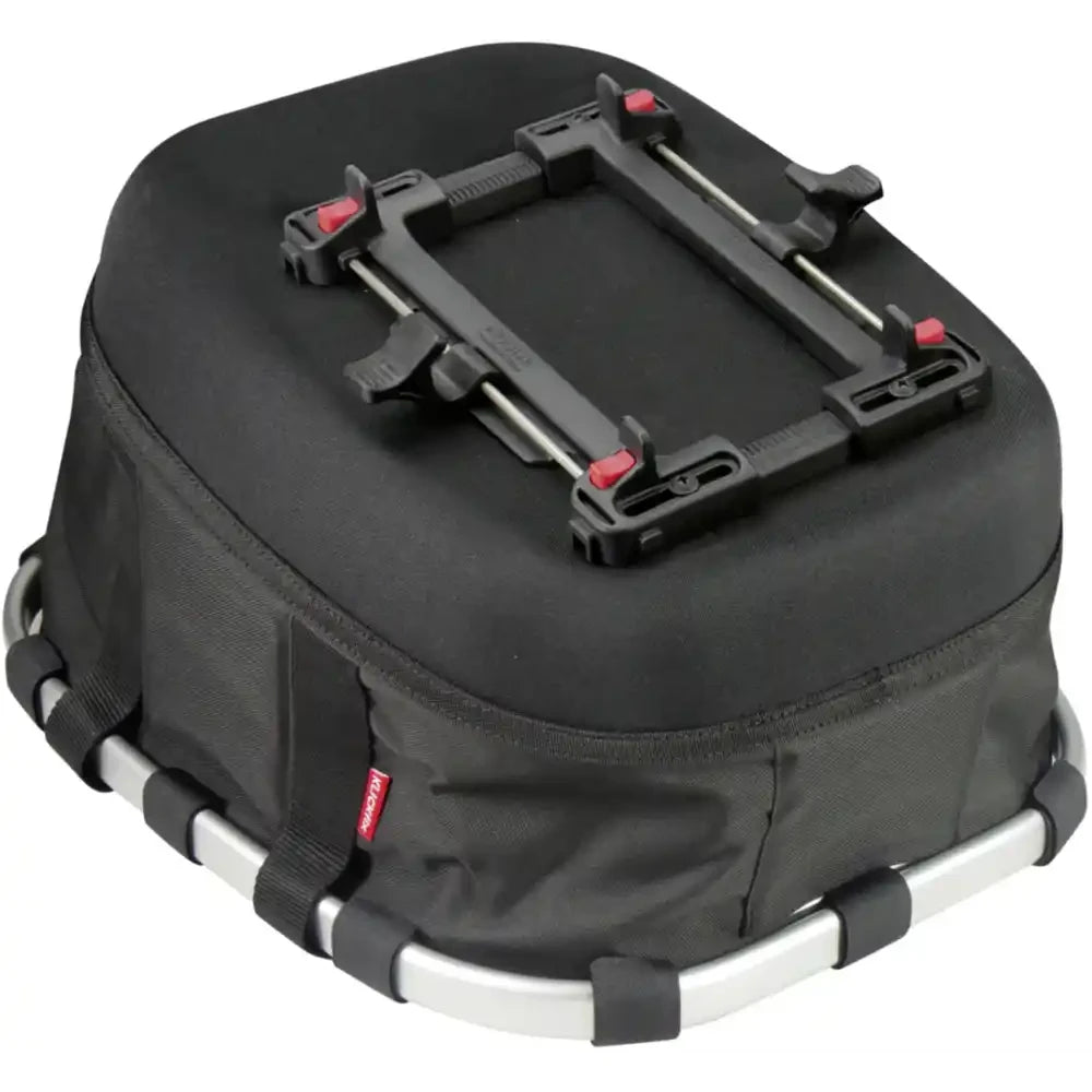 Klickfix Fahrradkorb GT - Liquid-Life #Wähle Deine Farbe_black/silver