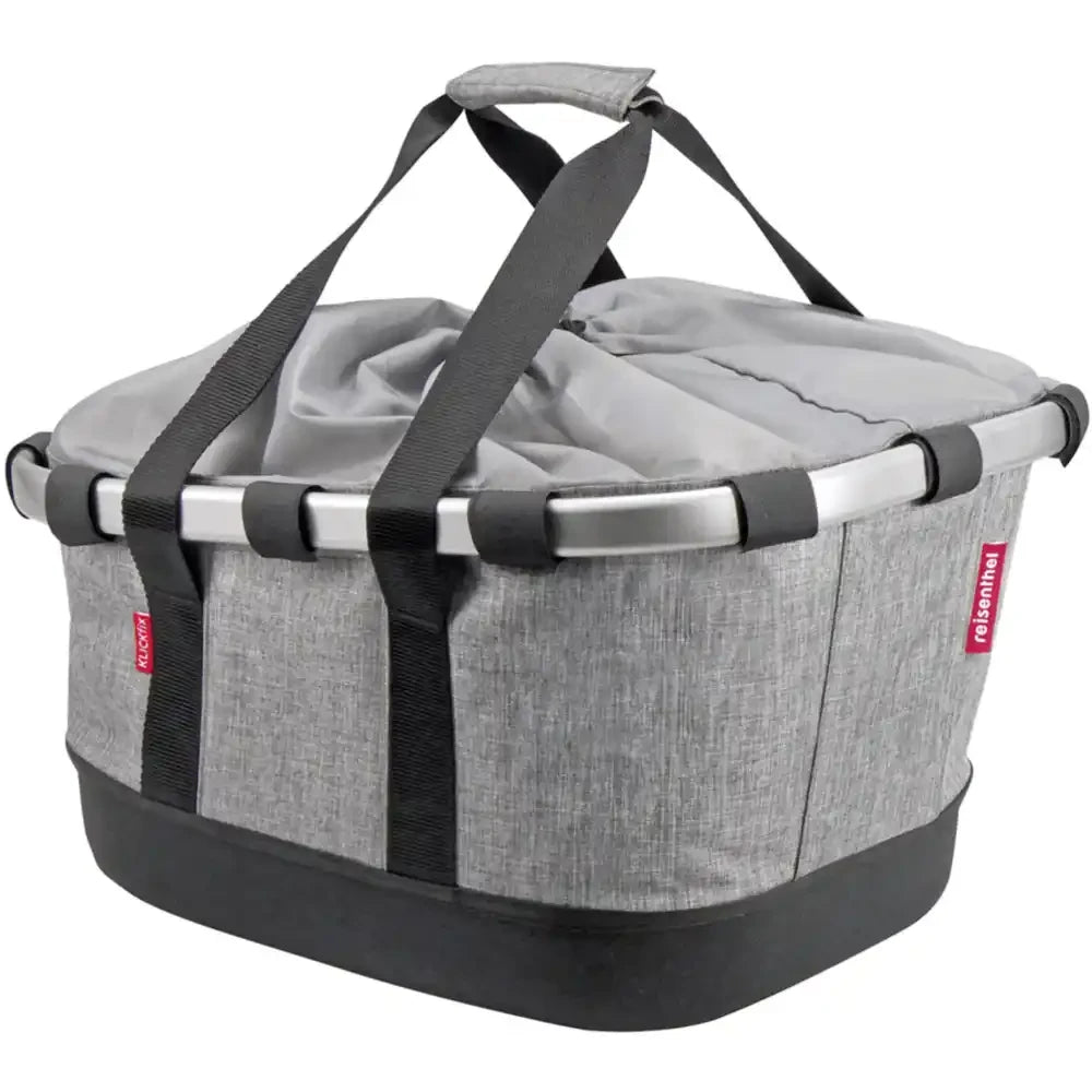 Klickfix Fahrradkorb GT - Liquid-Life #Wähle Deine Farbe_twist silver