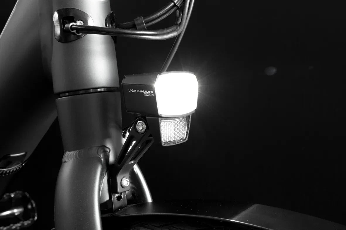 Trelock LS 830-T Lighthammer 80 Lux E-Bike - Liquid-Life #Wähle Deine Farbe_schwarz