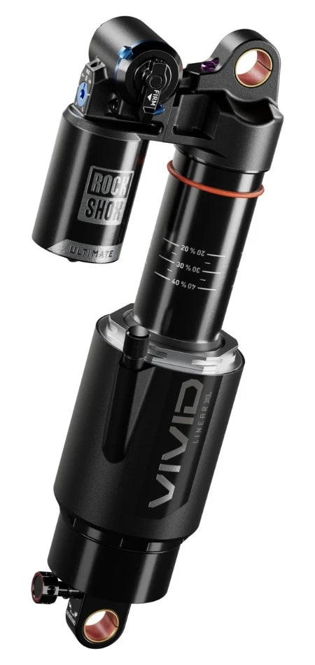 RockShox Rear Shock Vivid Ultimate RC2T D1 Reb55/Comp30 210 x 55 - Liquid-Life #Wähle Deine Farbe_black