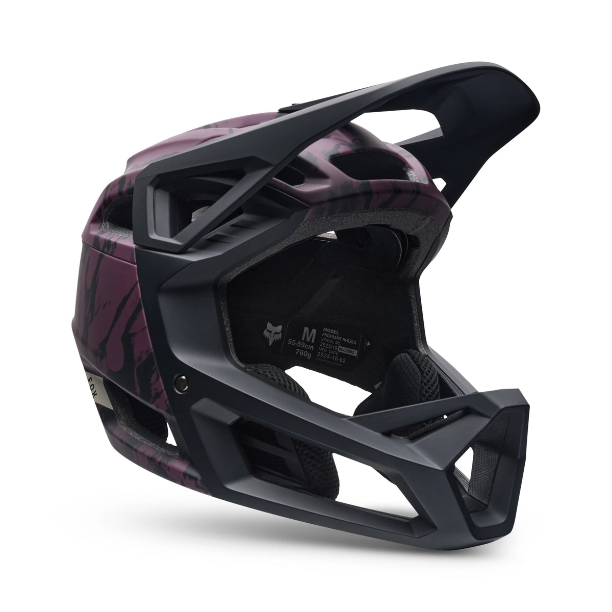 Fox Proframe Thrive Helm CE - Liquid-Life #Wähle Deine Farbe_dark maroon