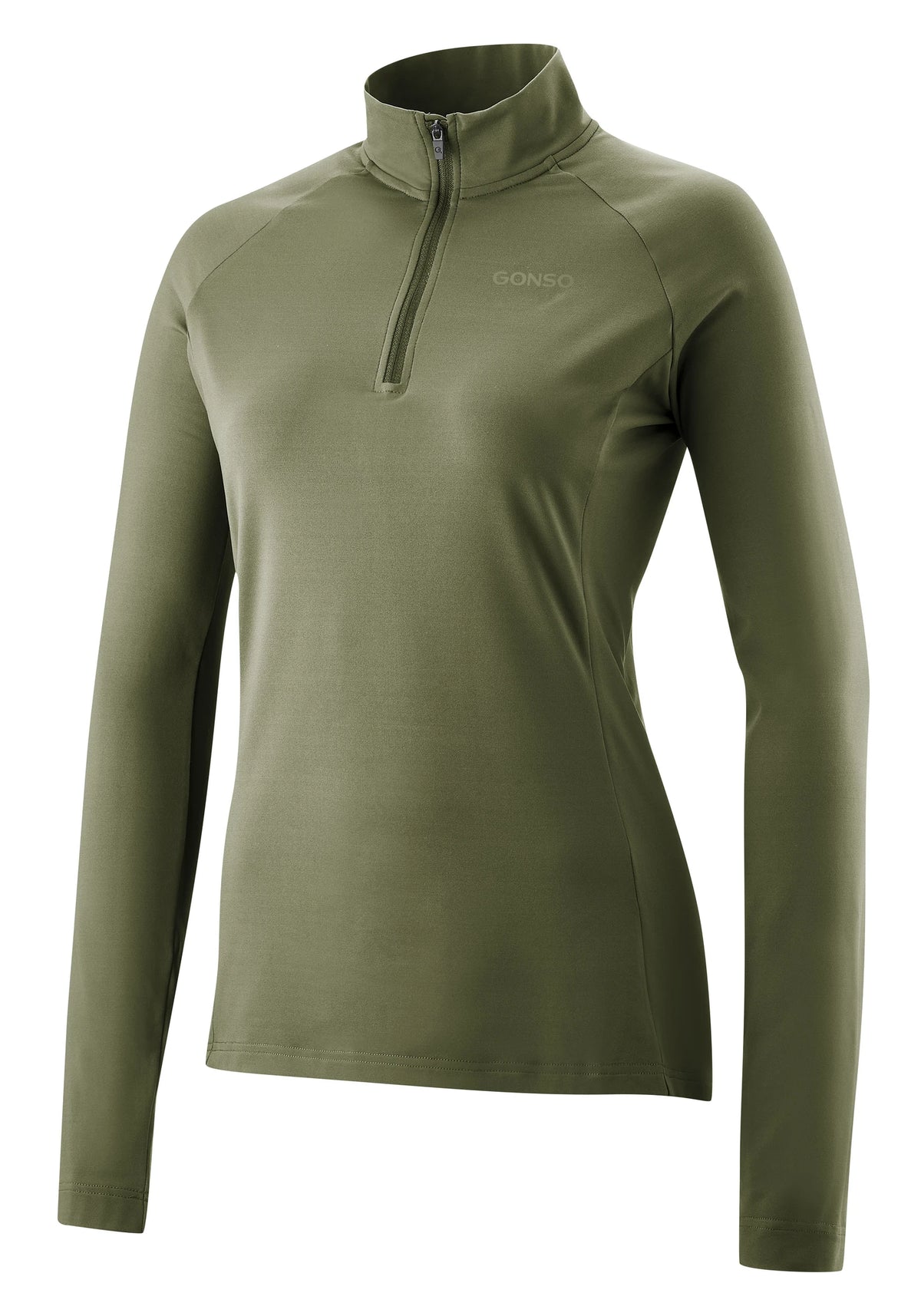 Gonso Damen Bikeshirt-1/1-HZ - Liquid-Life #Wähle Deine Farbe_oak ash