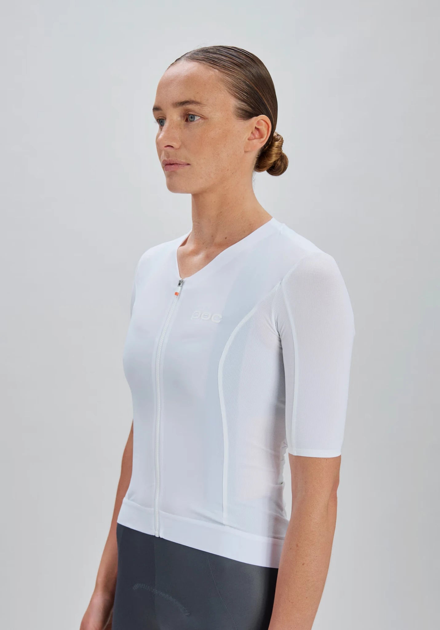POC W's Raceday kurzarm Jersey - Liquid-Life #Wähle Deine Farbe_white