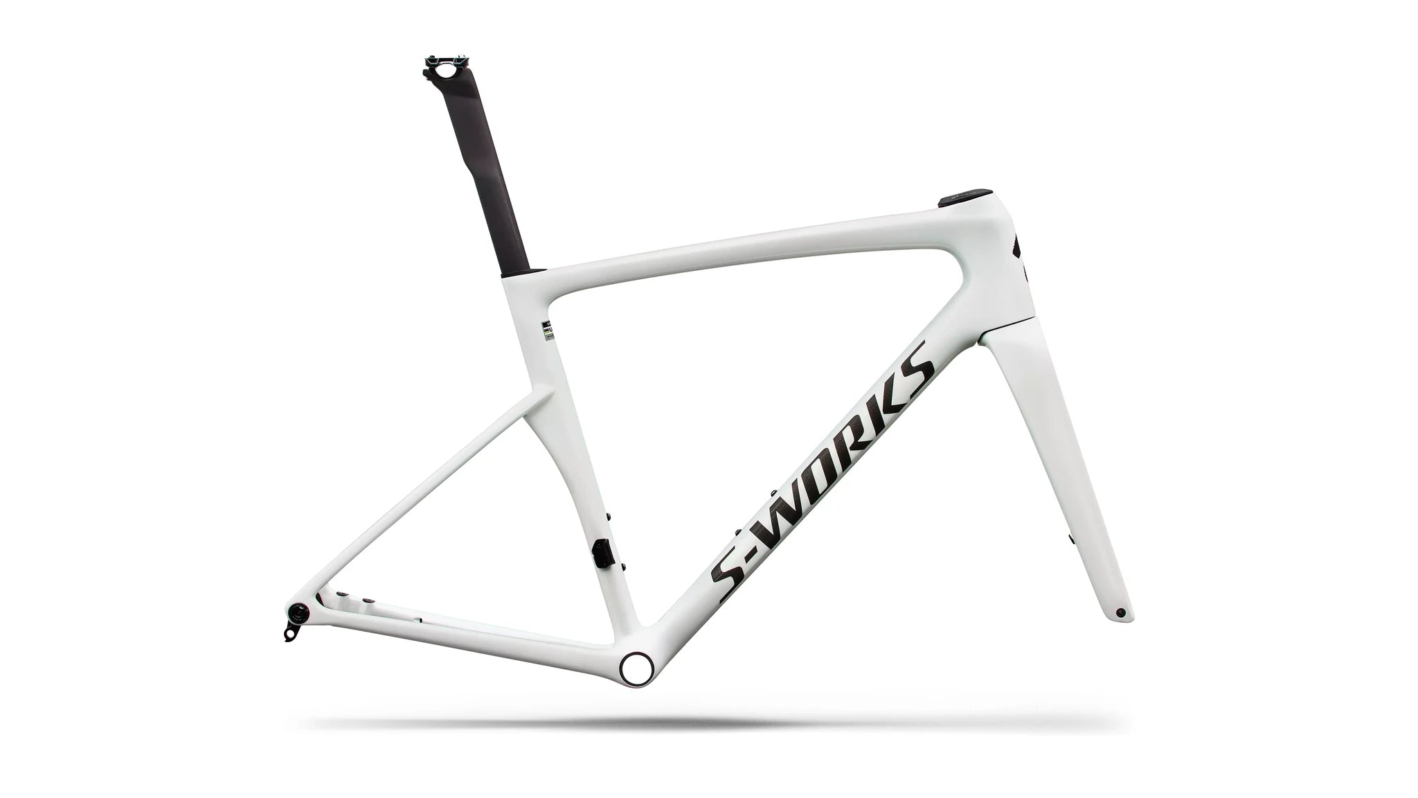 Specialized Tarmac SL9 S-Works Rahmen Gloss White Silver Metallic / Obsidian Metallic 2027