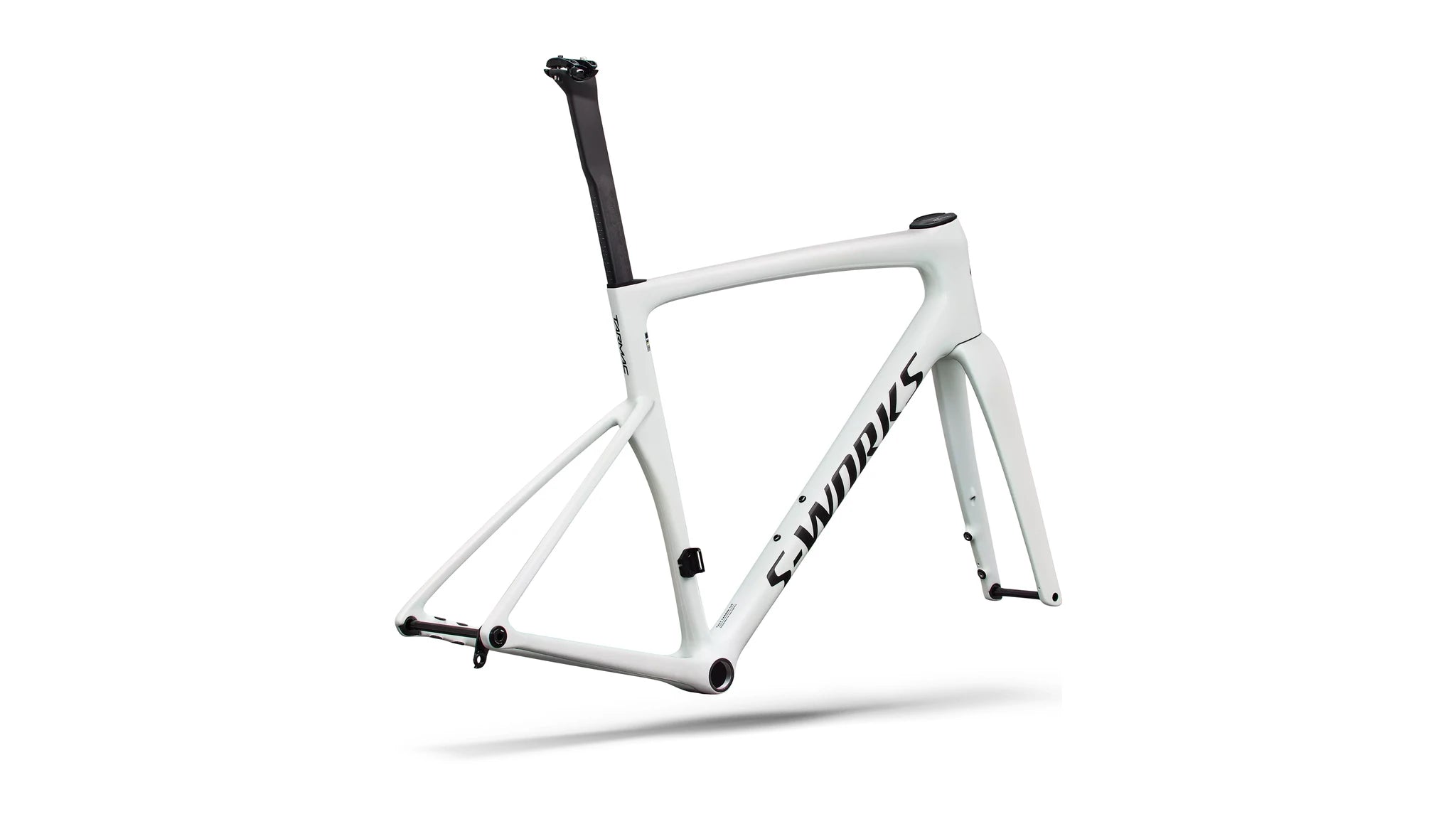 Specialized Tarmac SL9 S-Works Rahmen Gloss White Silver Metallic / Obsidian Metallic 2027