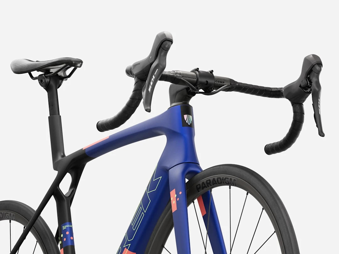 Trek Madone SL 5 Gen 8 Matte Blue/Trek Black/Living Coral 2027