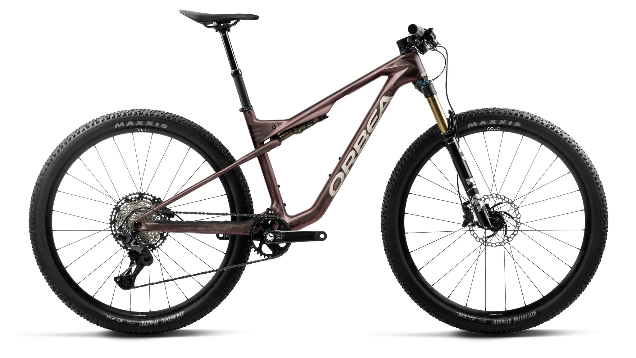 Orbea Oiz M20 Burning Ashes C. View (Matt) - Ivory White (Gloss) 2027